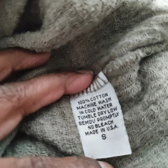 Black Crane Oversized Dress / Cotton / Size Small - Picture 9 of 9